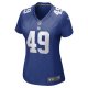 Women's New York Giants Tomon Fox Nike Royal Game Player Jersey