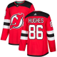 Men's Adidas New Jersey Devils #86 Jack Hughes Home Red Player NHL Jersey