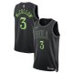 Unisex New Orleans Pelicans CJ McCollum Nike Black 2023/24 Swingman Jersey - City Edition