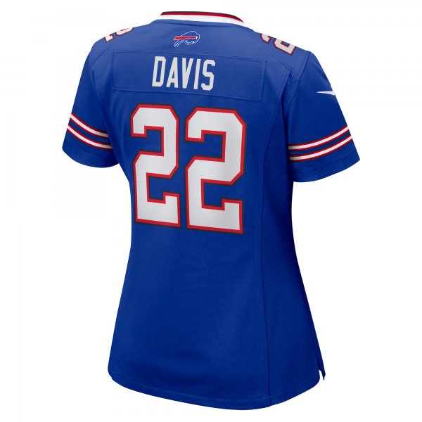 Women's Buffalo Bills Ray Davis Nike  Royal Game Jersey