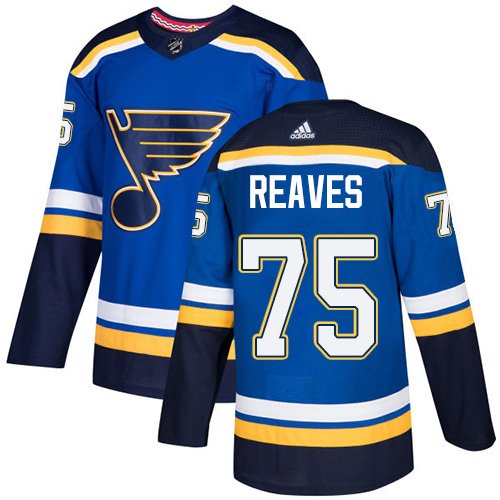 Adidas St. Louis Blues #75 Ryan Reaves Blue Home Stitched NHL Jersey