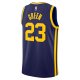 Unisex Golden State Warriors Draymond Green Jordan Brand Navy Swingman Jersey - Statement Edition