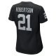 Women's Las Vegas Raiders Amik Robertson Nike Black Team Game Jersey