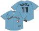 Men's Toronto Blue Jays #11 Bo Bichette Light Blue Stitched MLB Cool Base Nike Jersey