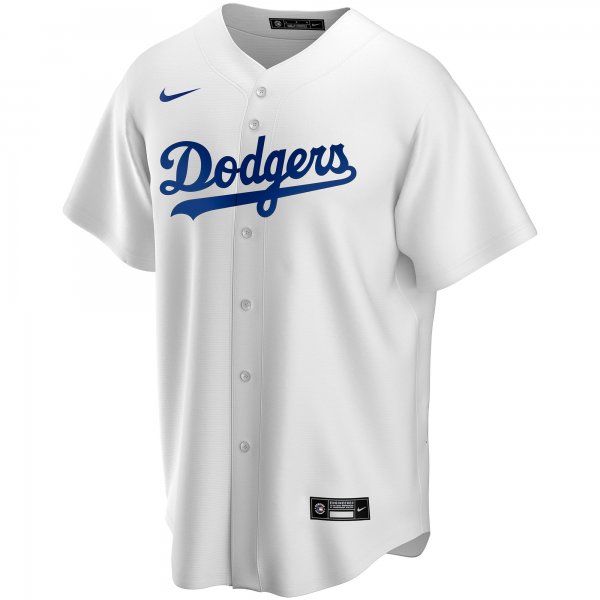 Youth Los Angeles Dodgers Nike White Home Replica Custom Jersey