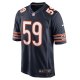 Men's Chicago Bears Jalen Harris Nike  Navy Team Game Jersey