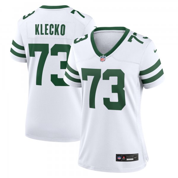 Women's New York Jets Joe Klecko Nike White Legacy Retired Player Game Jersey