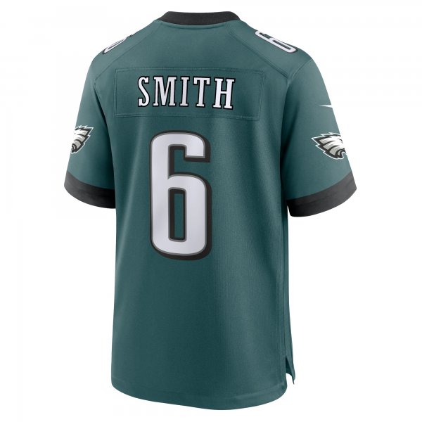 Men's Philadelphia Eagles DeVonta Smith Nike Midnight Green Team Game Jersey