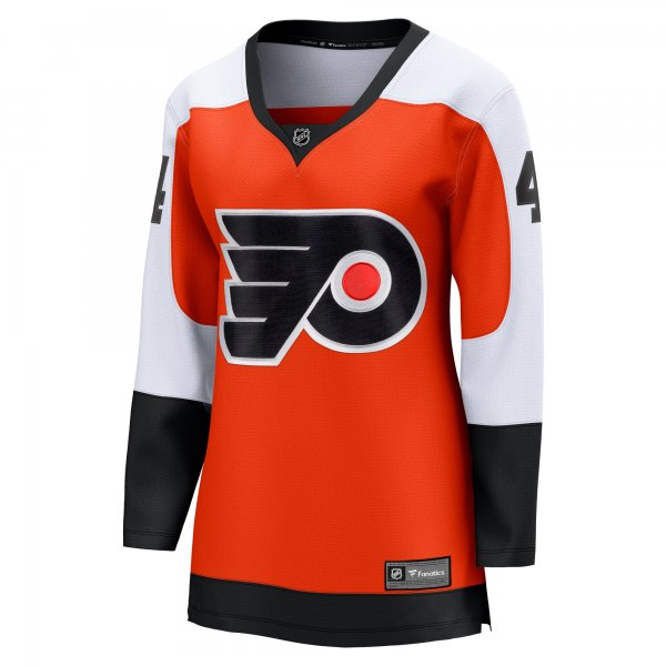 Women's Philadelphia Flyers Nicolas Deslauriers Fanatics Orange Home Breakaway Player Jersey