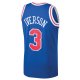 Men's Philadelphia 76ers Allen Iverson Mitchell & Ness Royal 1996/97 Hardwood Classics Throwback Swingman Jersey