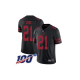 Men's Nike San Francisco 49ers #21 Frank Gore Black Alternate 100th Season Vapor Untouchable Jersey