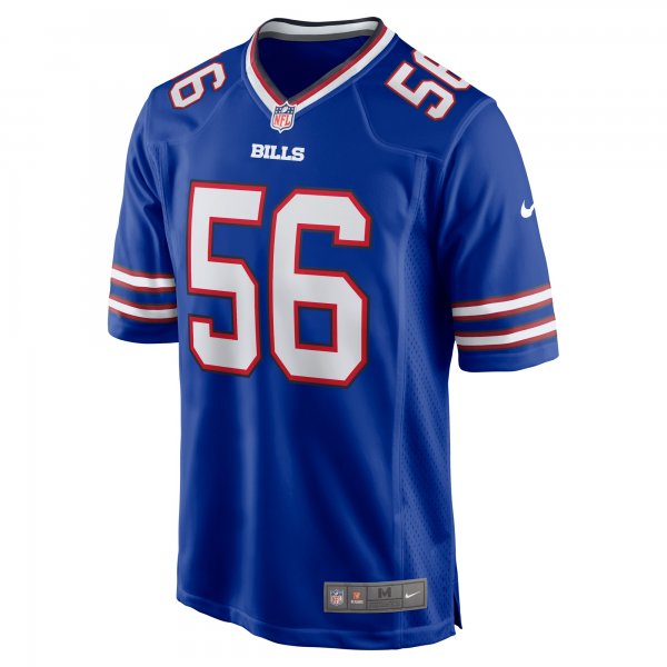 Men's Buffalo Bills Javon Solomon Nike  Royal Game Jersey