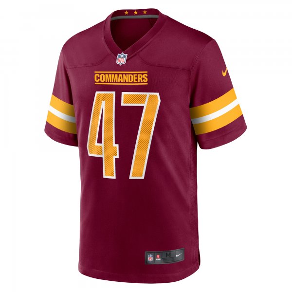 Men's Washington Commanders Khaleke Hudson Nike  Burgundy  Game Jersey