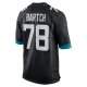 Men's Jacksonville Jaguars Ben Bartch Nike Black Game Jersey