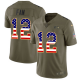 Nike Seattle Seahawks #12 Fan Olive/USA Flag Youth Stitched NFL Limited 2017 Salute to Service Jersey