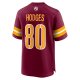 Men's Washington Commanders Curtis Hodges Nike Burgundy Game Player Jersey