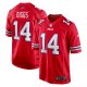 Men's Buffalo Bills Stefon Diggs Nike Red Alternate Game Jersey