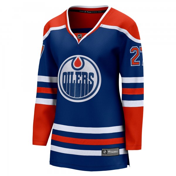 Women's Edmonton Oilers Brett Kulak Fanatics Royal Home Breakaway Player Jersey