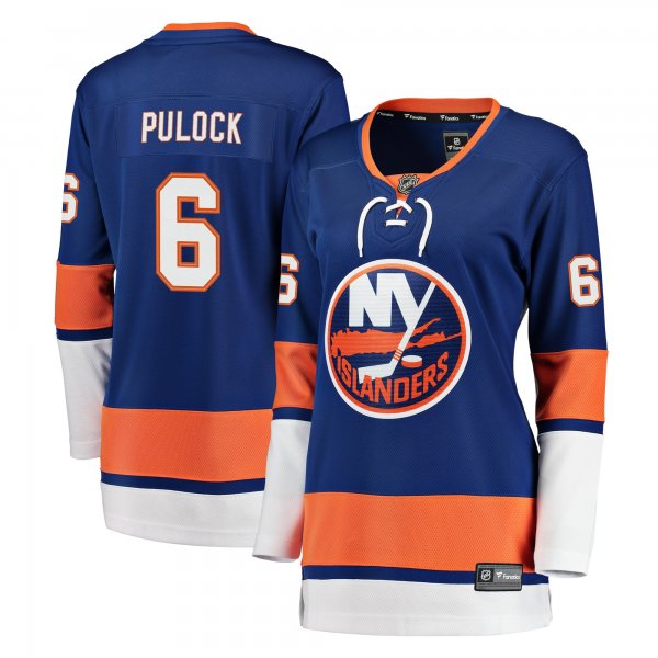 Women's New York Islanders Ryan Pulock Fanatics Royal Breakaway Player Jersey