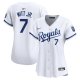 Women's Kansas City Royals #7 Bobby Witt Jr. Nike White Home Limited Player Jersey