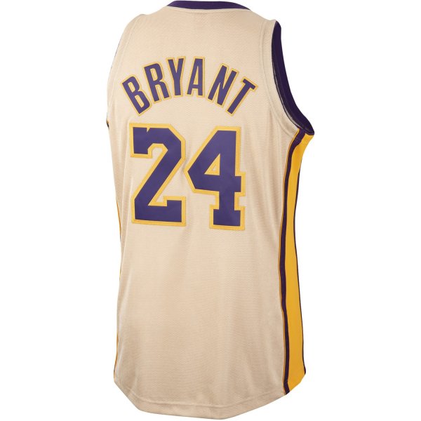 Men's Los Angeles Lakers Kobe Bryant Mitchell & Ness Gold 2008-09 Hardwood Classics Player Jersey