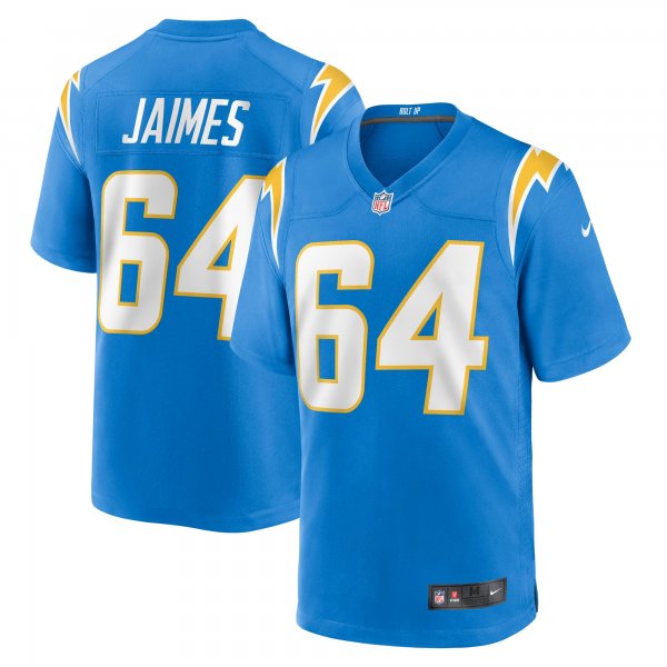 Men's Los Angeles Chargers Brenden Jaimes Nike Powder Blue Game Jersey