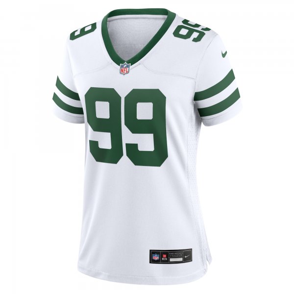 Women's New York Jets Mark Gastineau Nike White Legacy Retired Player Game Jersey