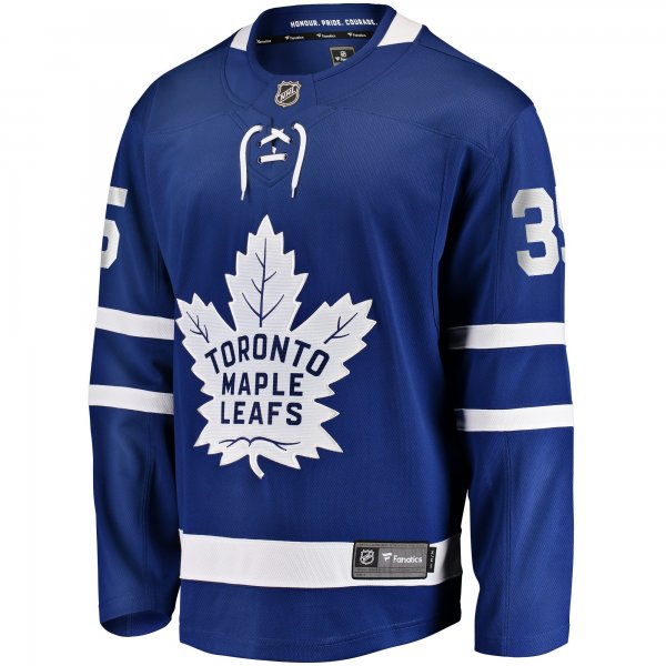 Men's Toronto Maple Leafs Ilya Samsonov Fanatics Blue Home Breakaway Player Jersey