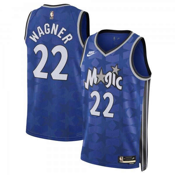 Men's Unisex Orlando Magic #22 Franz Wagner Nike Blue 2023/24 Swingman Classic Edition Jersey