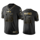 Kansas City Chiefs #15 Patrick Mahomes Black Men's Stitched NFL Limited Golden Edition Jersey