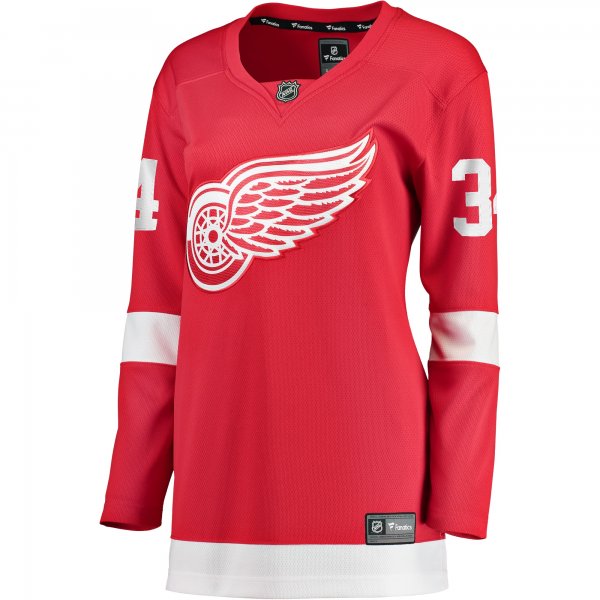 Women's Detroit Red Wings Alex Lyon Fanatics Red Home Breakaway Player Jersey