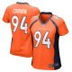 Women's Denver Broncos Keondre Coburn Nike  Orange  Game Jersey