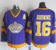 Los Angeles Kings #16 Marcel Dionne Purple/Yellow CCM Throwback Stitched NHL Jersey