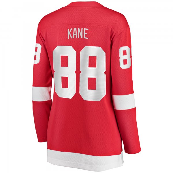 Women's Detroit Red Wings Patrick Kane Fanatics Red Home Breakaway Player Jersey