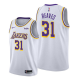 Men's Los Angeles Lakers #31 Austin Reaves 2021 NBA Draft White Association Edition Jersey