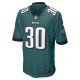 Men's Philadelphia Eagles Justin Evans Nike Midnight Green Game Player Jersey