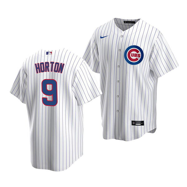 Men's Chicago Cubs #9 Cade Horton 2022 MLB Draft Jersey White Home