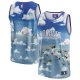 Unisex Charlotte Hornets NBA & KidSuper Studios by Fanatics Blue Hometown Jersey