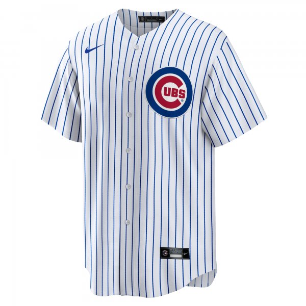 Men's Chicago Cubs Nike White Home Blank Replica Jersey