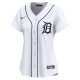 Women's Detroit Tigers Nike White #1 Mom Home Limited Jersey