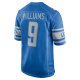 Men's Detroit Lions Jameson Williams Nike Blue Player Game Jersey