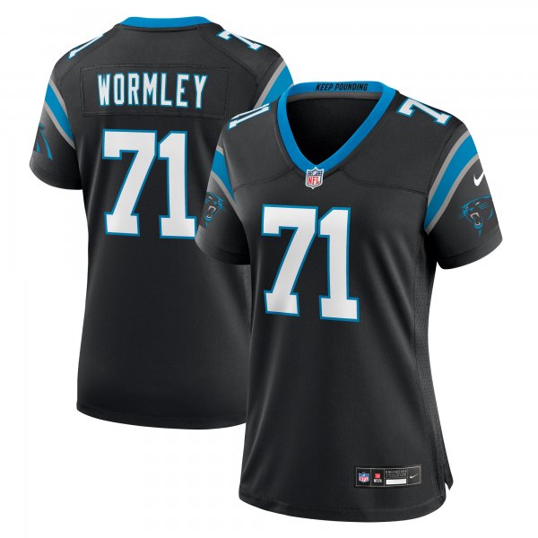 Women's Carolina Panthers Chris Wormley Nike  Black  Game Jersey