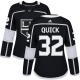 Adidas Los Angeles Kings #32 Jonathan Quick Black Home Women's Stitched NHL Jersey