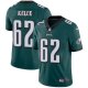 Nike Philadelphia Eagles #62 Jason Kelce Midnight Green Team Color Youth Stitched NFL Vapor Untouchable Limited Jersey