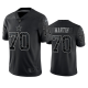 Dallas Cowboys Zack Martin Black Reflective Limited Jersey #70