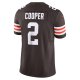 Men's Cleveland Browns Amari Cooper Nike Brown Vapor F.U.S.E. Limited Jersey