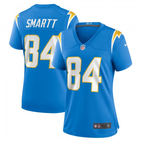 Women's Los Angeles Chargers Stone Smartt Nike  Powder Blue Team Game Jersey