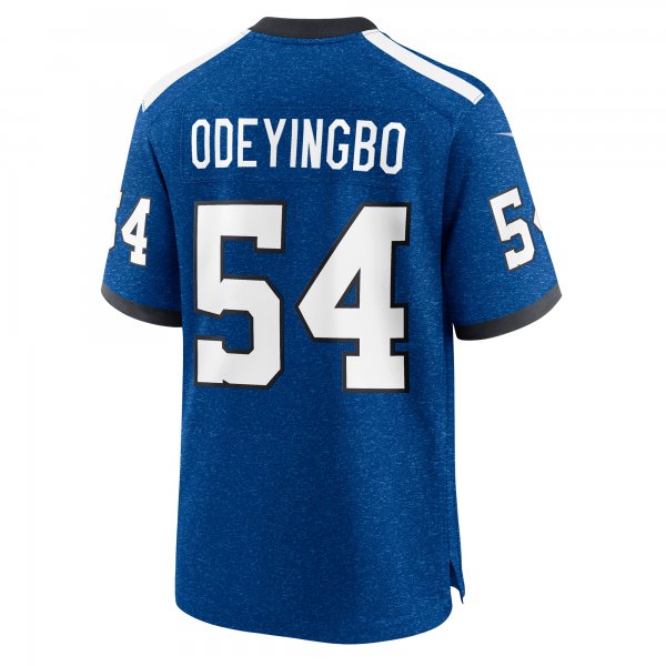 Men's Indianapolis Colts Dayo Odeyingbo Nike Royal Indiana Nights Alternate Game Jersey