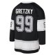 Youth Los Angeles Kings Wayne Gretzky Mitchell & Ness Black 1992 Blue Line Player Jersey