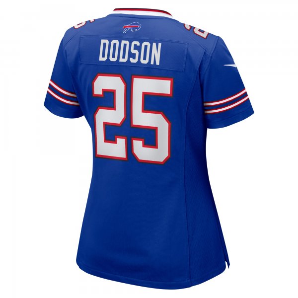 Women's Buffalo Bills Tyrel Dodson Nike  Royal Team Game Jersey